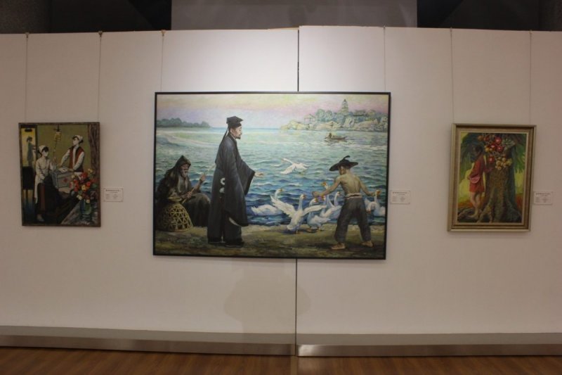 “聚焦经典 盛世丹青”——侯业油画作品展在北京炎黄艺术馆隆重展出(图11)