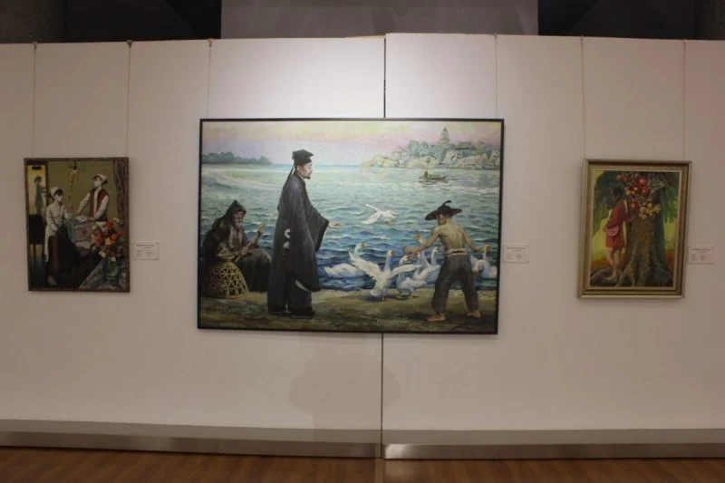 “聚焦经典 盛世丹青”——侯业油画作品展在北京炎黄艺术馆隆重展出(图11)
