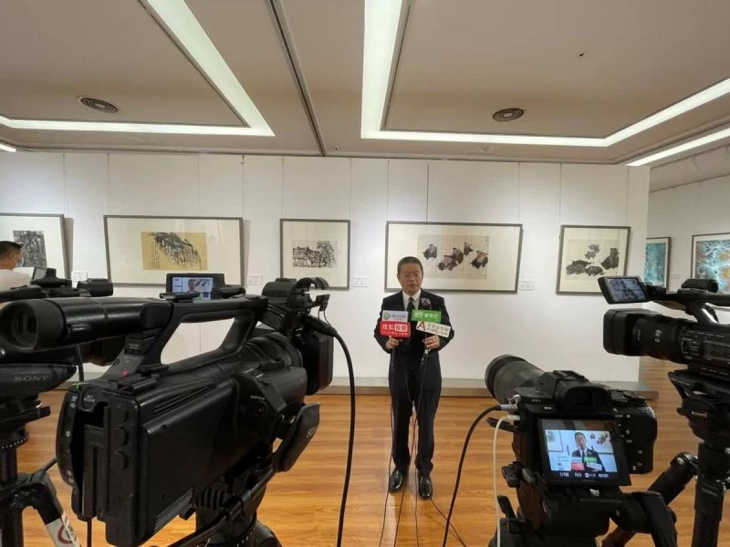 聚焦经典 盛世丹青——刘卫兵国画作品展在北京炎黄艺术馆隆重展出(图3) 聚焦经典 盛世丹青——刘卫兵国画作品展在北京炎黄艺术馆隆重展出(图3)