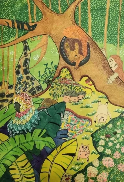 2021自然与艺术——保护生物多样性全国名家艺术邀请展在昆明举办(图6)
