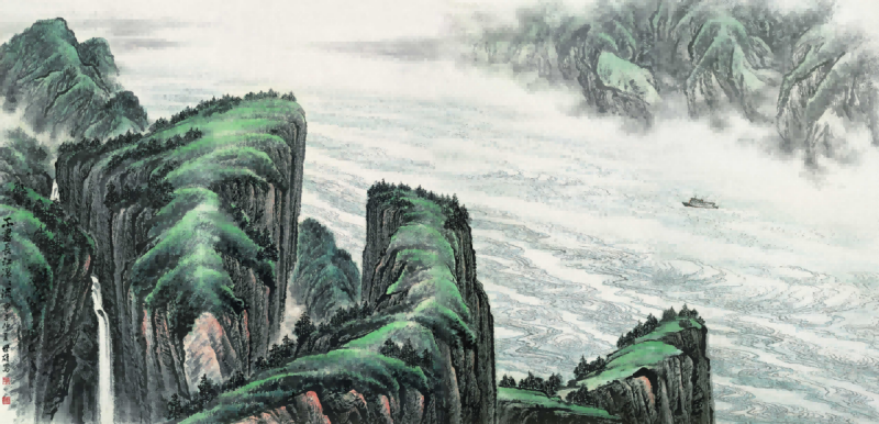 河山闳廓——梁世雄中国画艺术展岭南美术馆开幕(图7)